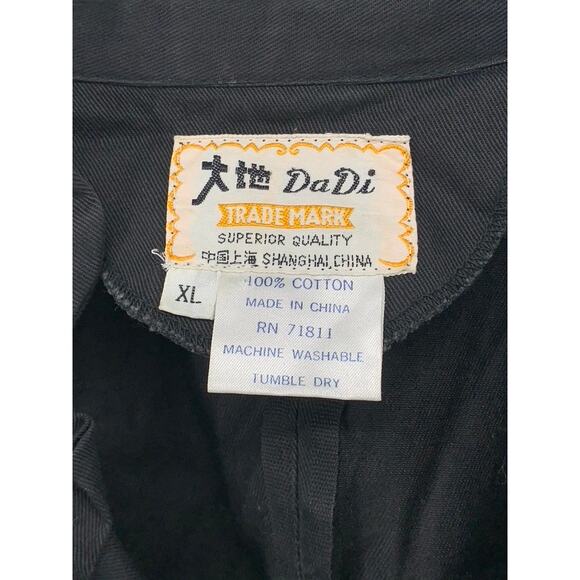 DADI Men's Black Button-Up Long Sleeve Casual Shirt SZ XL - Picture 6 of 8